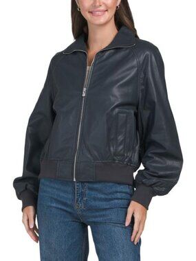 BOD & CHRISTENSEN Leather Fran Zip Jacket